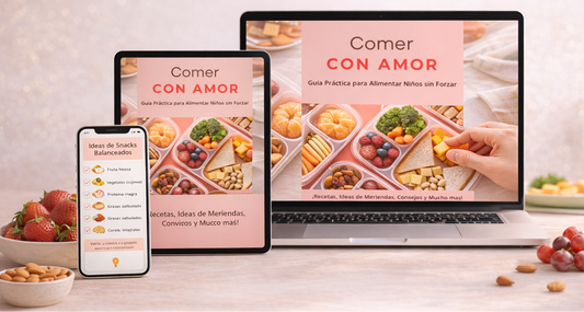 "Comer con Amor": Guía Práctica para alimentar niños sin forzar
